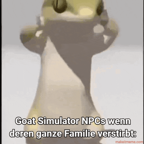 Goat Simulator German GIF - Goat Simulator German GIFs