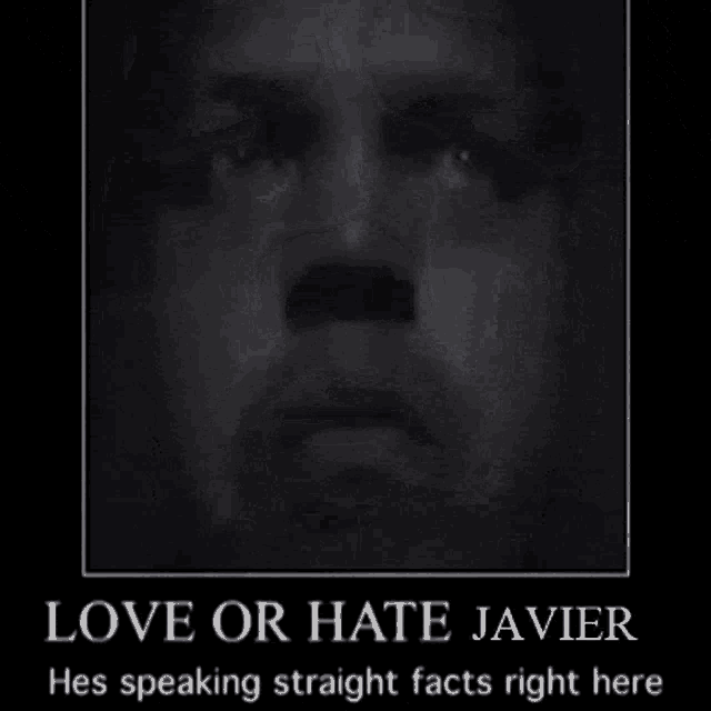 Love Or Hate Javier Hes Speaking Straight Facts Right Here GIF - Love Or Hate Javier Hes Speaking Straight Facts Right Here Straight Facts GIFs