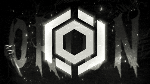 a black and white logo with the word orion written below it