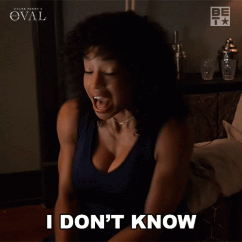 I Dont Know Ellie Lyles GIF - I Dont Know Ellie Lyles The Oval GIFs