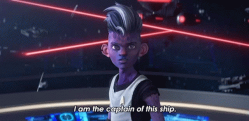 I Am The Captain Of This Ship Dal GIF - I Am The Captain Of This Ship Dal Star Trek Prodigy GIFs