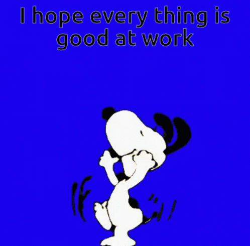 Snoopy Snoopy Dance GIF - Snoopy Snoopy Dance Hope Everything Is Good At Work GIFs