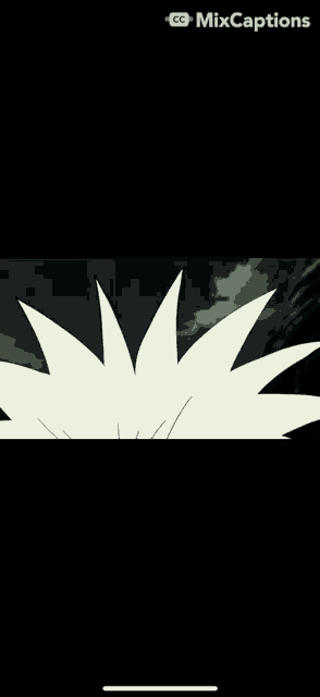 a screenshot of a cartoon character with the words mix captions at the top
