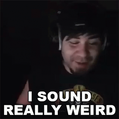 I Sound Really Weird Cratos GIF - I Sound Really Weird Cratos My Voice Sounds Weird GIFs
