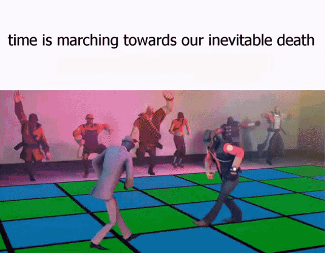 Tf2 Time Is Marching Towards Our Inevitable Death GIF - Tf2 Time Is Marching Towards Our Inevitable Death Time GIFs