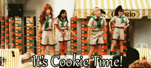 Girlscout Cookies GIF - Girlscout Cookies Dancing GIFs
