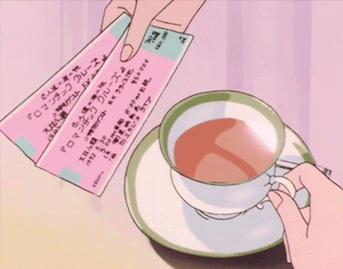 Anime Aesthetic GIF - Anime Aesthetic Coffee GIFs