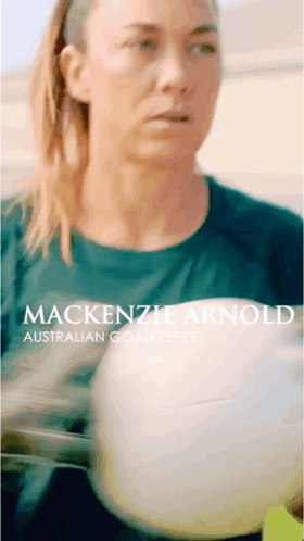 Mackenzie Arnold I Am Matildas GIF - Mackenzie Arnold I Am Matildas Matildas GIFs
