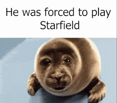 Starfield He Was Forced To Play Starfield GIF - Starfield He Was Forced To Play Starfield Bethesda GIFs