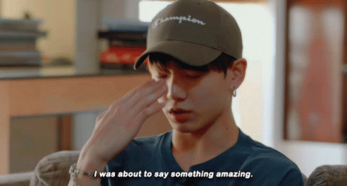 Bts Jungkook GIF - Bts Jungkook I Was About To Say Something Amazing GIFs