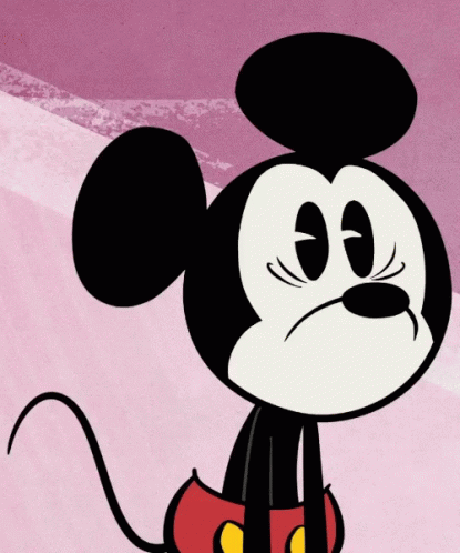 Mickey Mouse Blink GIF - Mickey Mouse Blink What GIFs