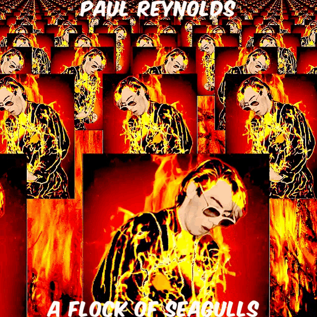 A Flock Of Seagulls Paul Reynolds GIF - A Flock Of Seagulls Paul Reynolds Guitar GIFs