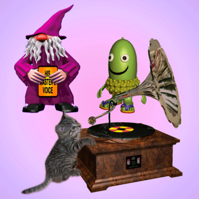 His Masters Voice Wizard GIF - His Masters Voice Wizard Gramophone GIFs