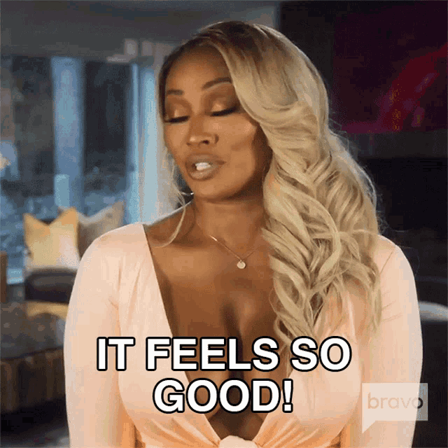 It Feels So Good Cynthia Bailey GIF