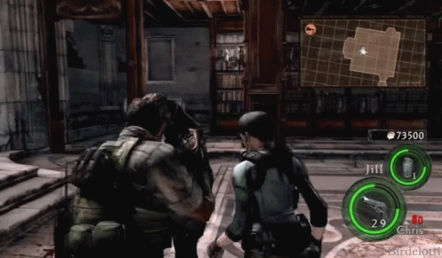 Hit Wesker Double Hit GIF - Hit Wesker Double Hit Beating Wesker GIFs