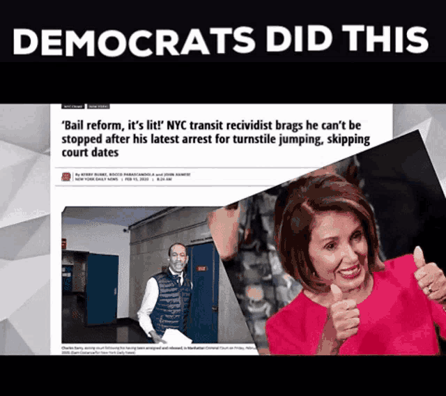 Nancy Pelosi Democrats GIF - Nancy Pelosi Democrats Bail GIFs