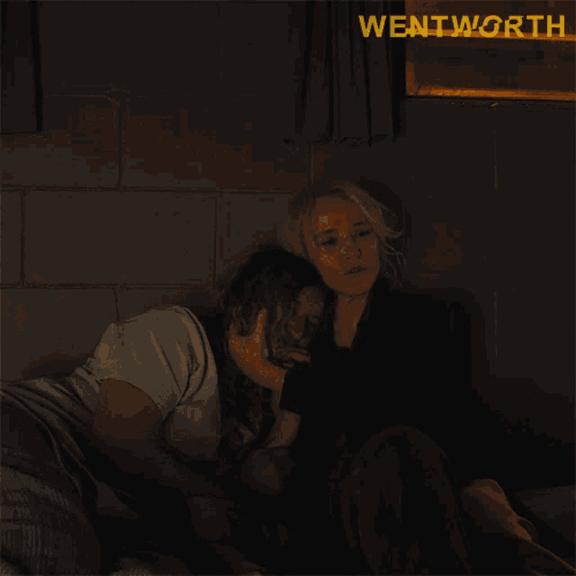 Comforting Each Other Lou Kelly GIF - Comforting Each Other Lou Kelly Marie Winter GIFs