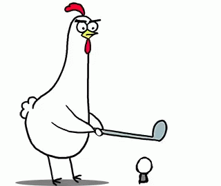 Chicken Bro Chicken GIF - Chicken Bro Chicken Golf GIFs