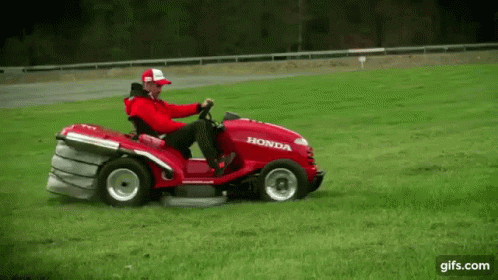 Lawn Mower Fast GIF - Lawn Mower Fast Honda GIFs