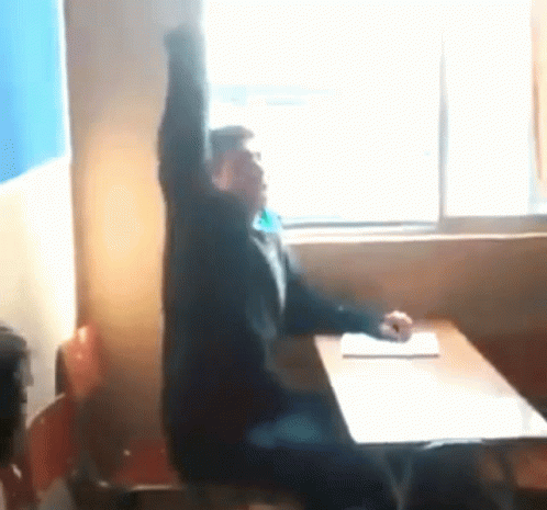 Throwing Bags Books At Another Person Classroom GIF - Throwing Bags Books At Another Person Classroom School GIFs