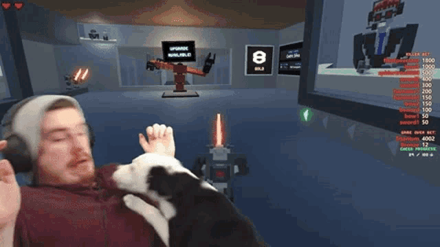 a screenshot of a video game with the words he fall