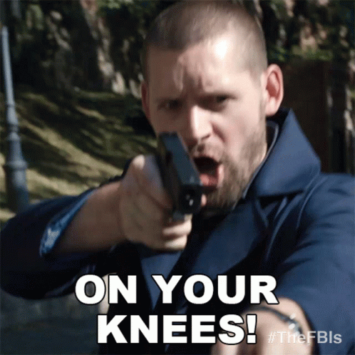On Your Knees Supervisory Special Agent Scott Forrester GIF - On Your Knees Supervisory Special Agent Scott Forrester Fbi International GIFs