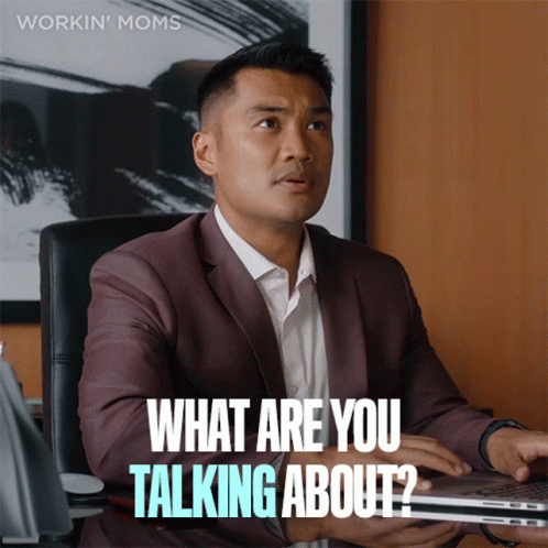 What Are You Talking About Malcolm GIF - What Are You Talking About Malcolm Working Moms GIFs