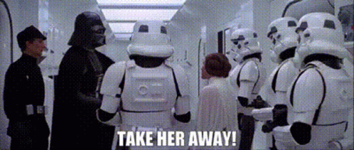 Star Wars Darth Vader GIF - Star Wars Darth Vader Take Her Away GIFs