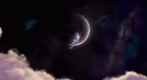Dream Moon GIF - Dream Moon Clouds GIFs