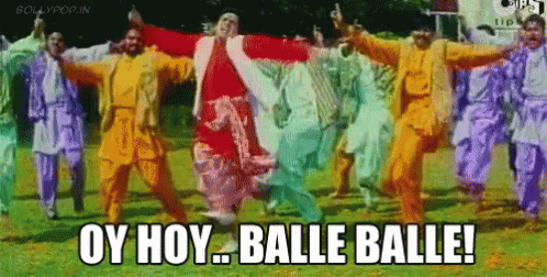 Balle Punjabi GIF - Balle Punjabi Dance GIFs