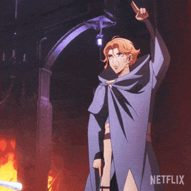 Casting A Spell Sypha Belnades GIF - Casting A Spell Sypha Belnades Castlevania GIFs