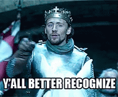 The Hollow Crown Tom Hiddleston GIF - The Hollow Crown Tom Hiddleston Yall Better Recognize GIFs