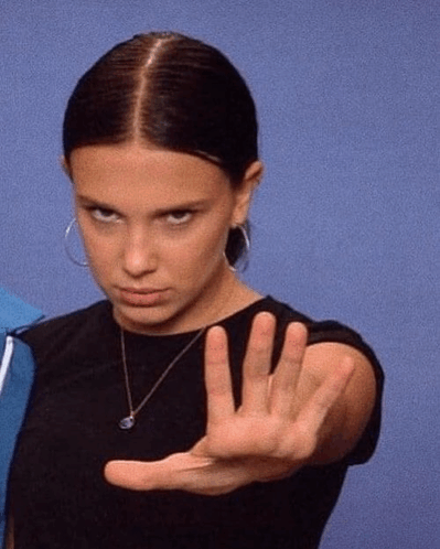Millie Bobby Brown Eleven GIF - Millie Bobby Brown Eleven Stranger Things GIFs