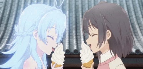 Anime Anime Ice Cream GIF - Anime Anime Ice Cream Ice Cream GIFs