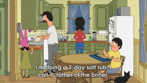 bob 's burgers shows a family in the kitchen