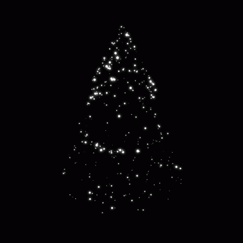 Silver Christmas Tree Happy Christmas GIF - Silver Christmas Tree Happy Christmas Happy Holidays GIFs