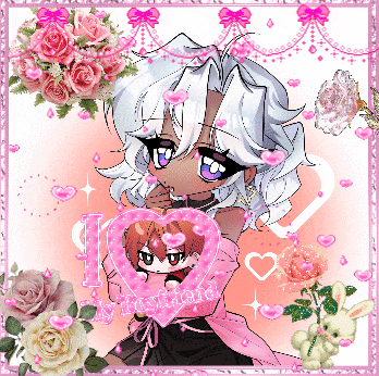 a girl in a pink dress is holding a heart that says i love my husband
