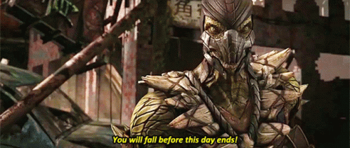 Mortal Kombat Reptile GIF - Mortal Kombat Reptile You Will Fall Before This Day Ends GIFs