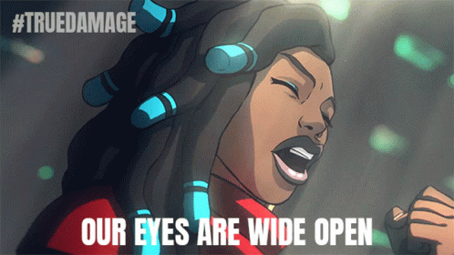 Our Eyes Are Wide Open Senna GIF - Our Eyes Are Wide Open Senna Keke Palmer GIFs