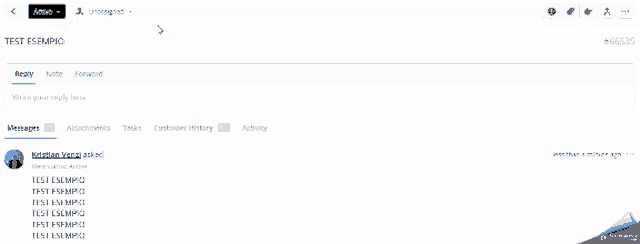 a screenshot of a native app with a list of people