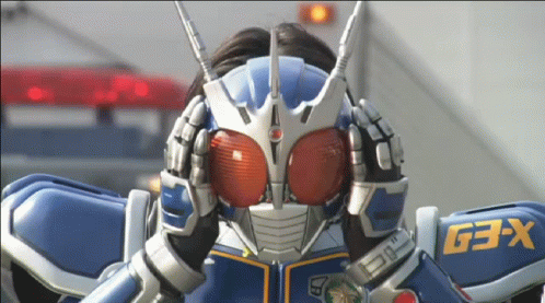 Kamen Rider Agito Kamen Rider G3x GIF - Kamen Rider Agito Kamen Rider G3x Remove Helmet GIFs