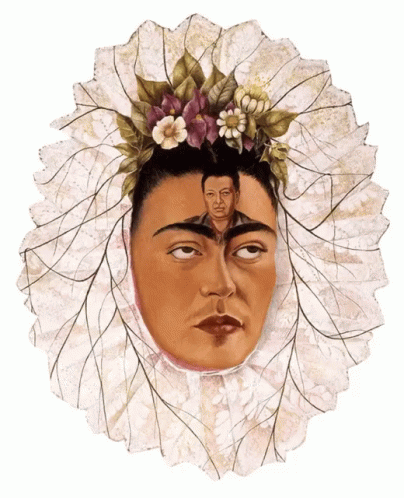 Frida Kahlo Eye Roll GIF - Frida Kahlo Eye Roll Ugh GIFs