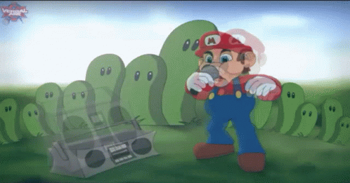 Mario Beatbox GIF