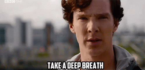Yes Sherlock GIF - Sherlock Holmes Benedict Cumberbatch Deep Breath GIFs