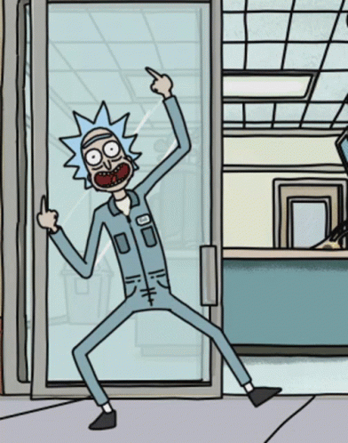 Rick And Morty Middle Finger GIF - Rick And Morty Middle Finger Flip Finger GIFs
