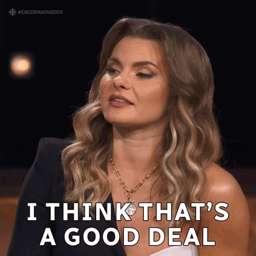 I Think That'S A Good Deal Michele Romanow GIF - I Think That'S A Good Deal Michele Romanow Dragons' Den GIFs