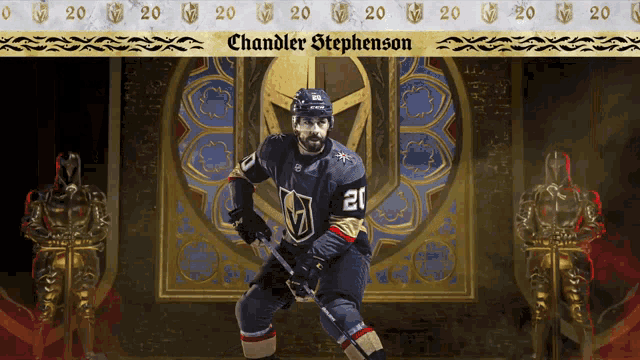 a hockey player with the name chandler stephenson