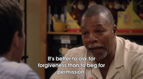 Carl Weathers Doesn'T Beg For Permission GIF - Comedy Arrested Development Season4 GIFs