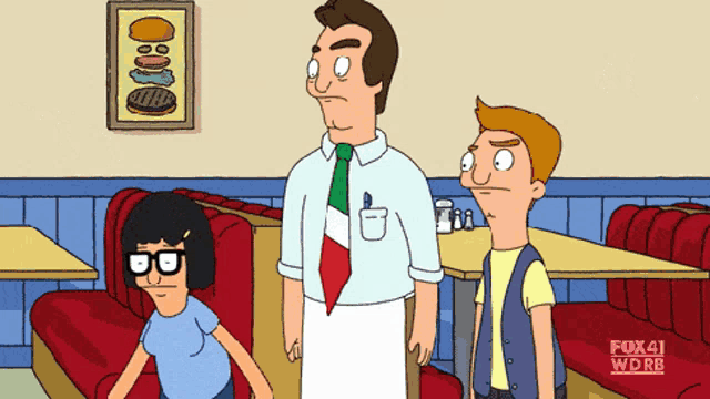 bob 's burgers is being shown on fox 41 wdrb
