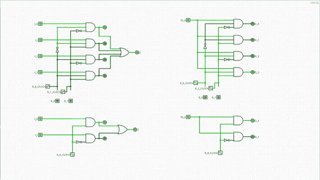 a diagram of a circuit with the letters r and l on the bottom